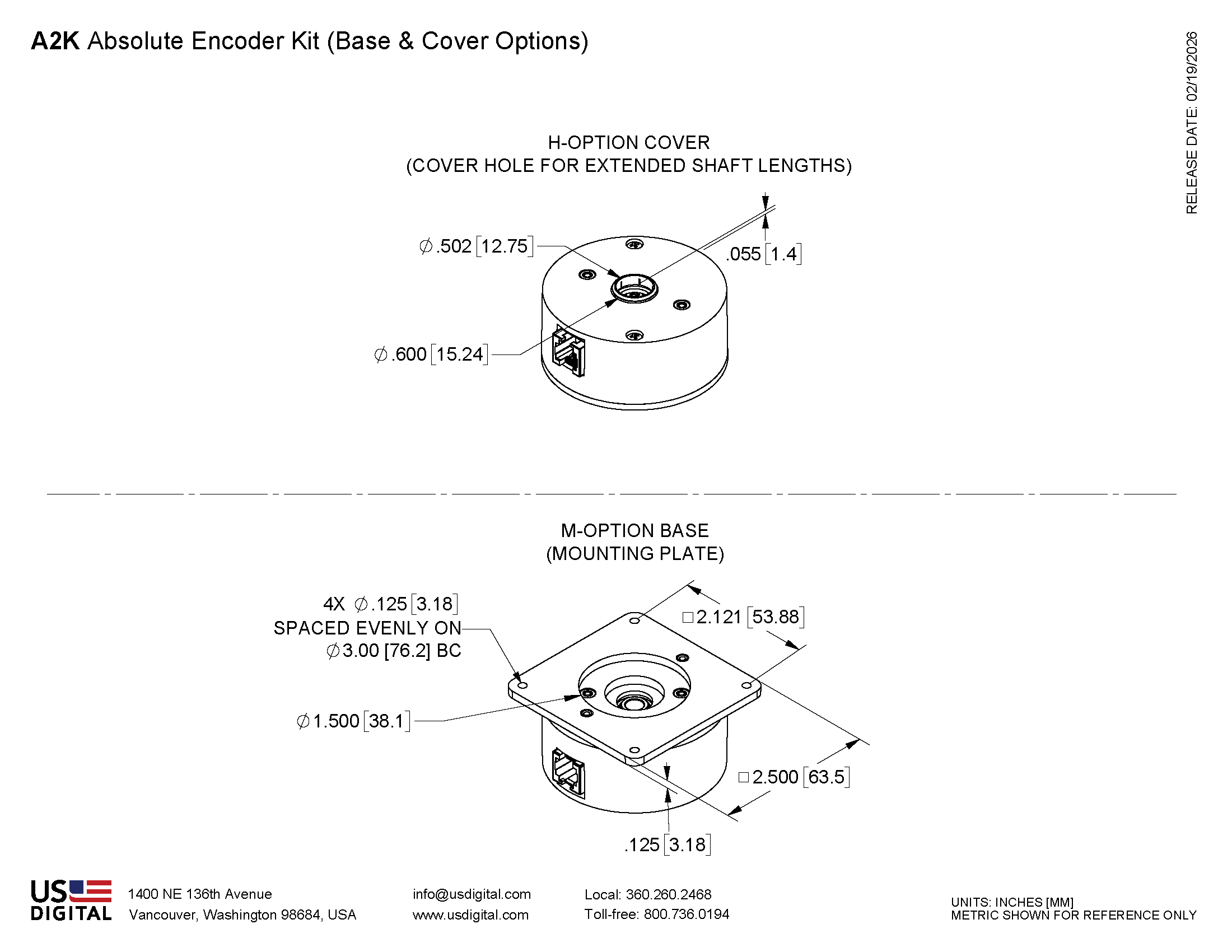 A2K Mech Drawing Base And Cover Options Mechanical Drawing
